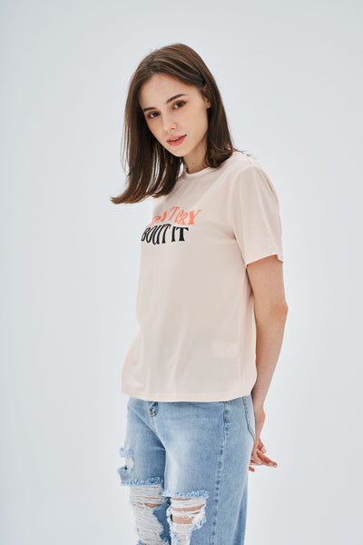 DON'T CRY ABOUT IT PRINT T SHIRT